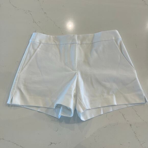 Trina Turk Corbin 2 Shorts White size 4 - Picture 3 of 10